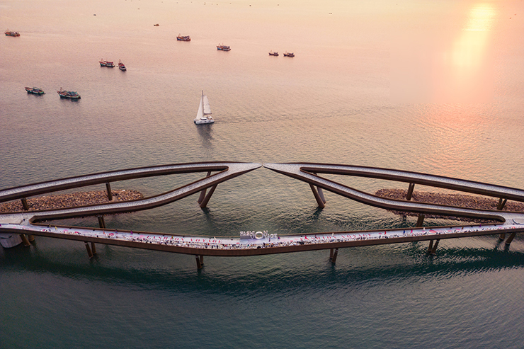 Trình diễn độc tấu violin đầu tiên ở Cầu Hôn tiên cảnh Phú Quốc, Hoàng Rob "tung cánh" rực rỡ - 8