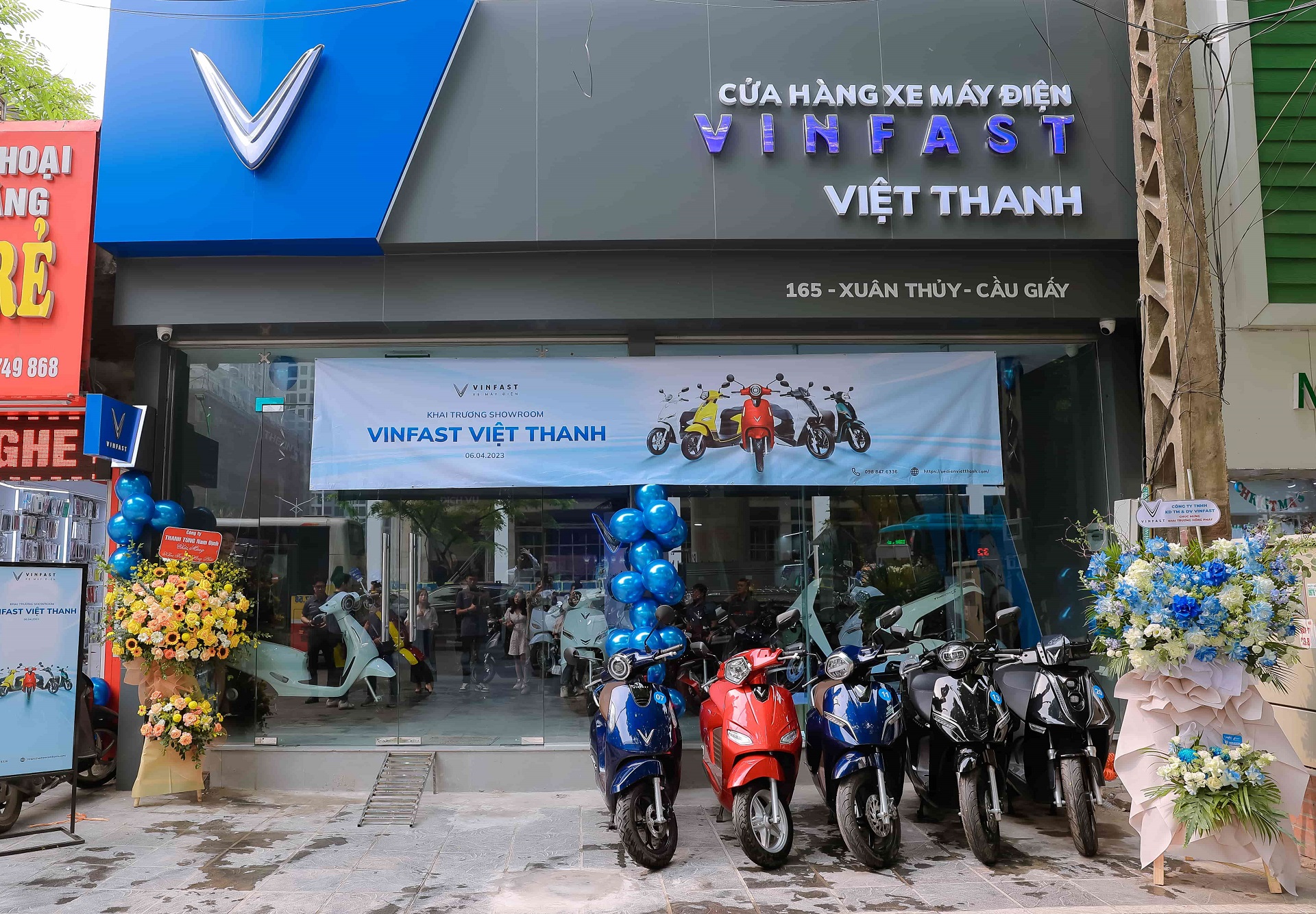 Khai trương đại lý uỷ quyền xe máy điện VinFast đầu tiên tại Hà Nội năm 2023 - 1