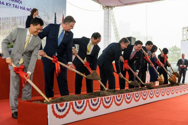 Khởi công xây dựng Đại sứ quán Mỹ 1,2 tỷ USD tại Hà Nội - 1