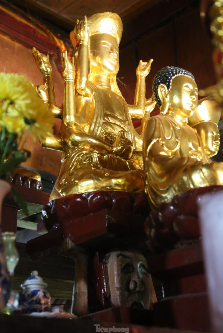 Bức tượng 'đầu người đội Phật' hơn 1.000 năm tuổi ở Nghệ An - 3