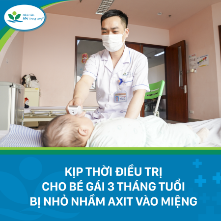 Bé 3 tháng tuổi bị nhỏ nhầm acid, cha mẹ cần làm gì khi phát hiện con uống nhầm hóa chất? - 1