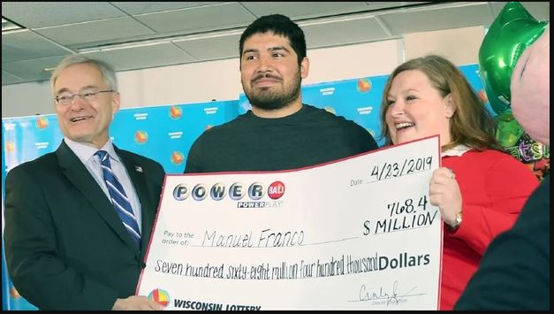 Manuel Franco trúng độc đắc vào tháng 3 năm 2019