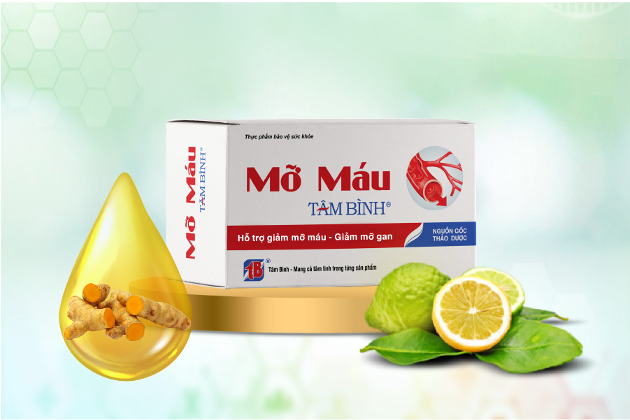 Mỡ máu Tâm Bình - Kết hợp bộ đôi tinh chất quý từ châu Âu - 1