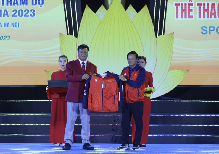 Toàn cảnh Lễ xuất quân hoành tráng của Đoàn Thể thao Việt Nam dự SEA Games 32 - 6