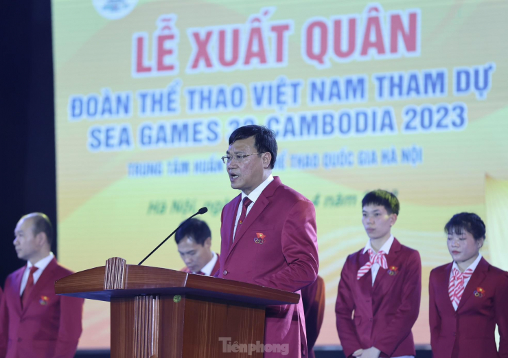 Toàn cảnh Lễ xuất quân hoành tráng của Đoàn Thể thao Việt Nam dự SEA Games 32 - 5