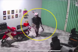 Pháp luật - Camera ghi lại cảnh trộm lấy sạch tài sản trong tiệm tóc ở Bạc Liêu