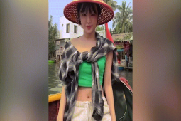 Nhạc - Nữ ca sĩ Hàn Quốc nhảy 'See tình' của Hoàng Thùy Linh ở Hội An