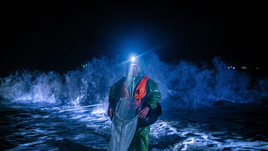 “Mỏ vàng” trong suốt giữa biển cả, đêm đêm người dân đi săn để đổi đời - 2