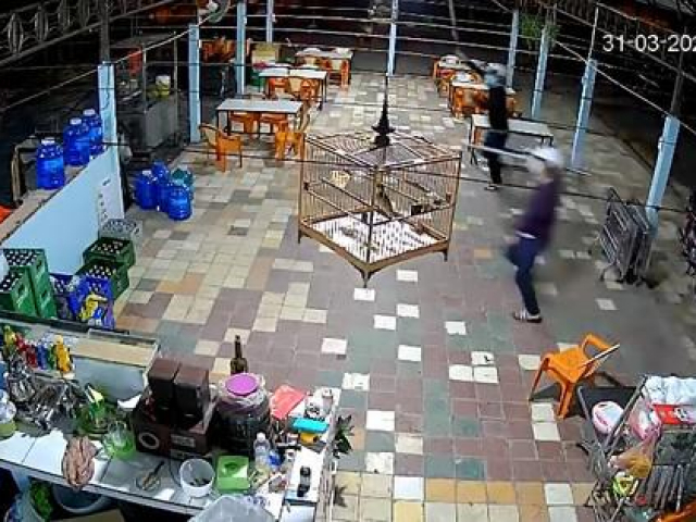 Pháp luật - Nhóm người cầm dao phóng lợn chém chủ quán nhậu như phim