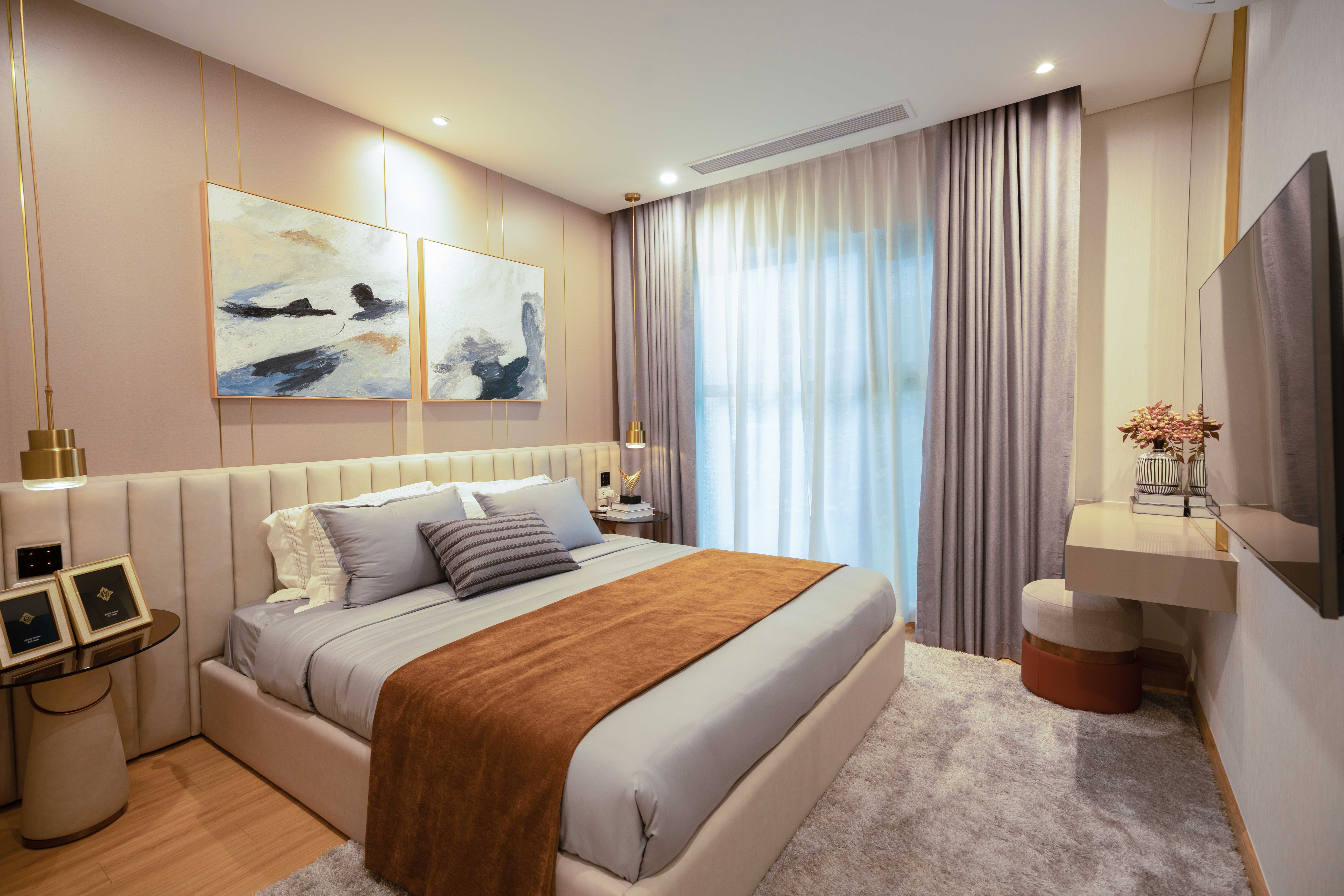 100% căn hộ tại Moonlight 1 đều có 2 logia và 2 nhà vệ sinh