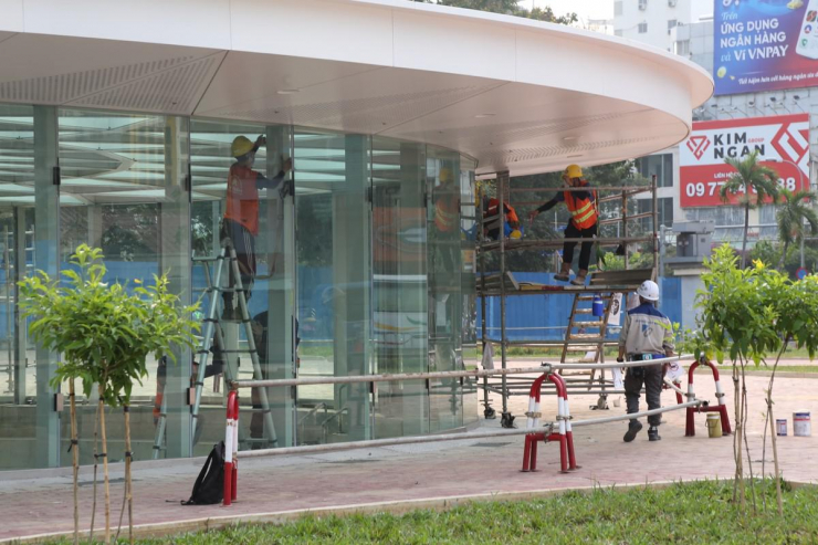 Lộ diện 'hoa sen' khổng lồ ở ga trung tâm Bến Thành, metro số 1 - 9