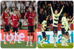 Bóng đá - Thành Manchester ngả màu xanh: Man City sáng cửa ăn 3, MU lay lắt "cúp hạng 2"