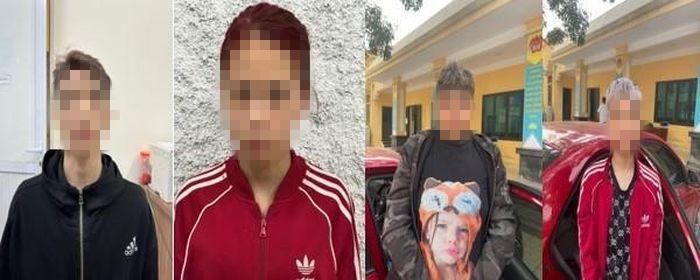 Bùi Diệu Linh và đối tượng trong nhóm trộm cắp