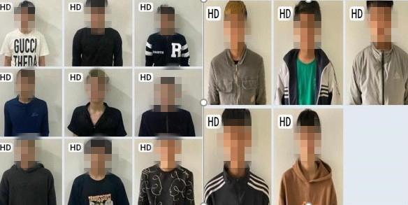 Các đối tượng trong nhóm của Duy và Khánh