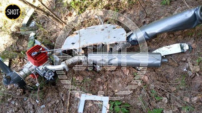 Máy bay không người lái mang theo 17kg thuốc nổ rơi ở ngoại ô Mátxcơva - 3