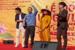 Đời sống Showbiz - Khán giả ở Nhật Bản gặp NSND Công Lý ngoài đời