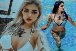 Bạn trẻ - Cuộc sống - Dung nhan cuốn hút của 3 nữ thợ xăm "nhuốm mực" trên cơ thể