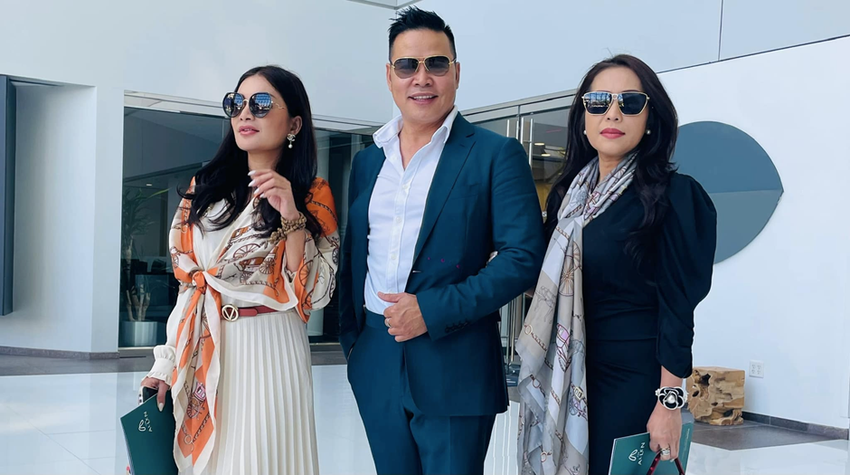 Từ trái sang phải: CEO Lâm Hoàng My, Ông Quarter Đinh, Bà Annie K Nguyễn