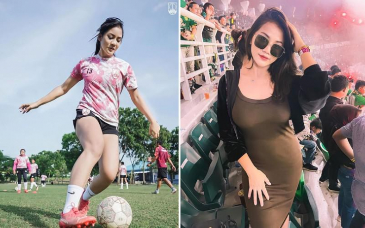 Chiêm ngưỡng vẻ gợi cảm của thủ quân tuyển nữ Indonesia khiến fan ngất ngây - 1