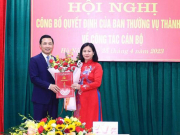 Tin tức trong ngày - Trao quyết định của Thường vụ Thành uỷ Hà Nội về công tác cán bộ