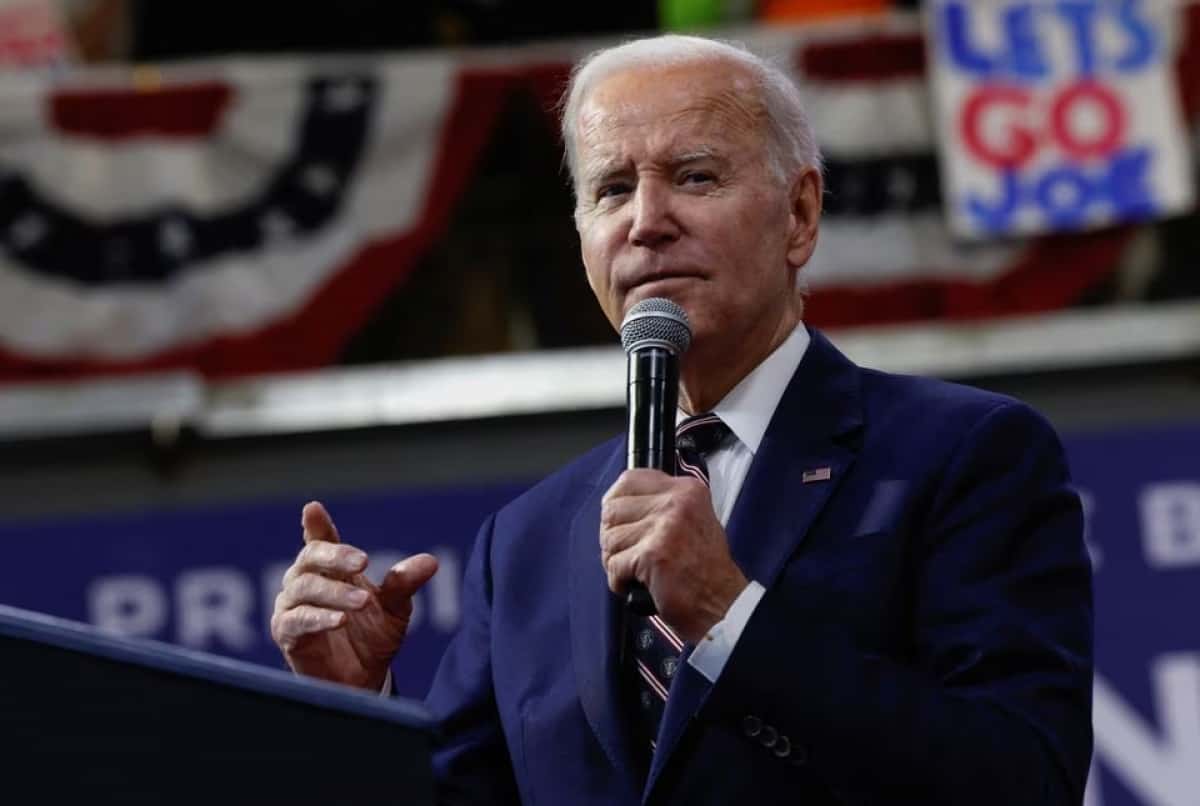 Ông Biden tuyên bố tái tranh cử vào ngày 25/4. Ảnh: Reuters