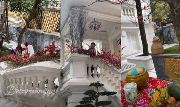 Cận cảnh biệt thự 'cung điện' của Á hậu vừa được chồng đại gia tổ chức sinh nhật rực rỡ như đám cưới - 4