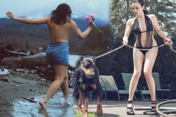 Thời trang - Con gái "bom gợi cảm gốc Việt" có gu mặc bốc lửa không thua mẹ