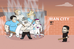 Tranh vui - Ảnh chế: Arsenal đại chiến Man City vì ngôi vương Ngoại hạng Anh