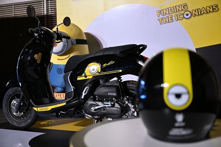 Honda Scoopy Minion trình làng, thiết kế cưng xỉu - 4