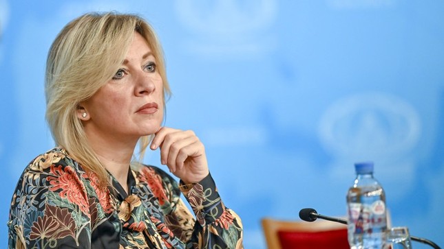 Người phát ngôn Bộ Ngoại giao Nga Maria Zakharova. (Ảnh: Getty)