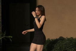 Thời trang - Kỳ Duyên "cao tay" mặc mốt quần "đạp xe" dạo phố để tránh tối đa sự cố
