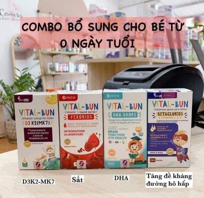 &nbsp; &nbsp; &nbsp; &nbsp;Nhãn hàng Vital-Bun - Đối tác lớn của nhà thuốc An Tâm