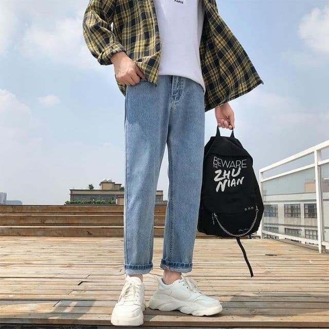 6 cách mix đồ vừa ngầu vừa phong cách với quần baggy dành cho nam giới - 5