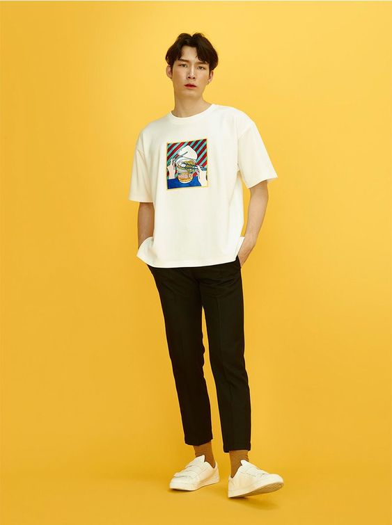 6 cách mix đồ vừa ngầu vừa phong cách với quần baggy dành cho nam giới - 6