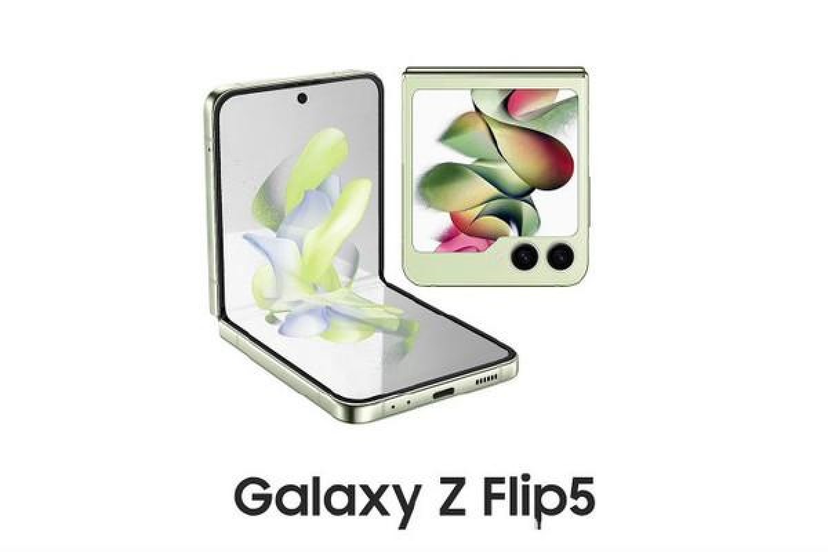 Hình ảnh tin đồn của&nbsp;Galaxy Z Flip 5.