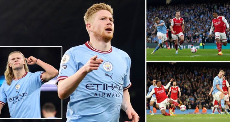 Nóng bảng xếp hạng NHA: Arsenal sắp dâng ngôi đầu cho Man City, Liverpool đua vé cúp C1 - 1