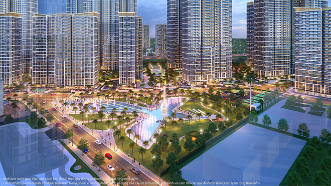 Vị trí lõi trung tâm của Glory Heights mang lại đặc quyền sống không thua kém The Landmark