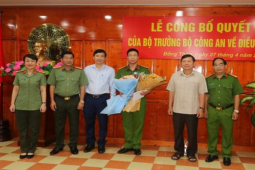Tin tức trong ngày - Phó Giám đốc Công an Đồng Tháp làm Phó Cục trưởng Cảnh sát hình sự