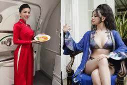 Đời sống Showbiz - Loạt sao Việt "trốn" showbiz đi làm tiếp viên hàng không gây bất ngờ