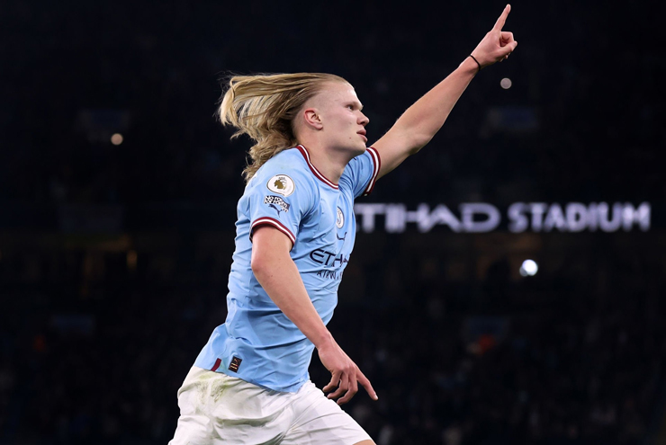 Erling Haaland đã có 33 bàn thắng tại Ngoại hạng Anh