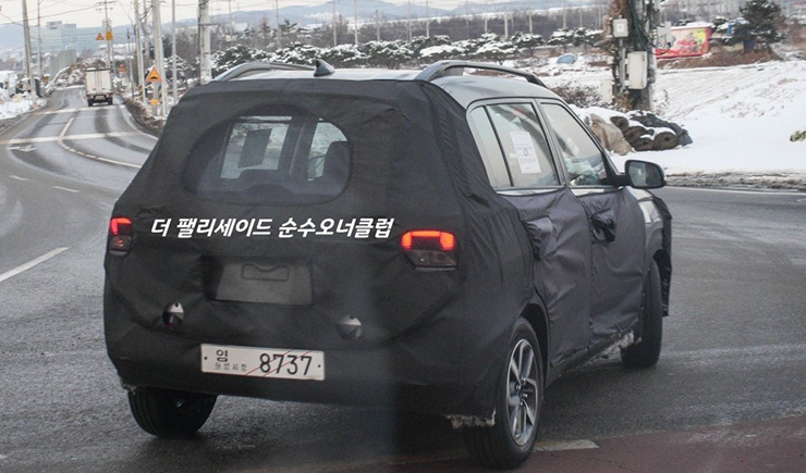 Hyundai Exter ngụy trang chạy thử trên đường phố