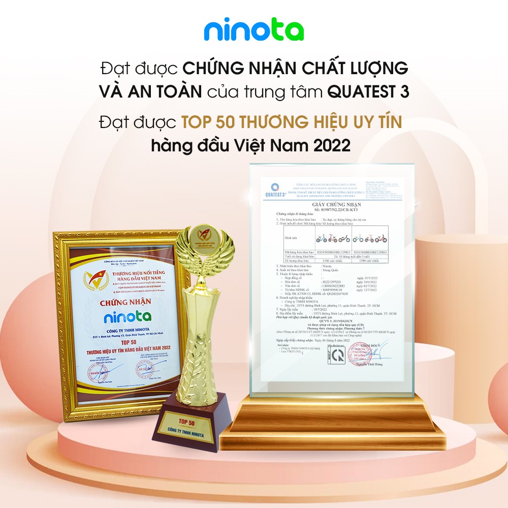 Ninota – Thương hiệu xe đạp, xe thăng bằng trẻ em cao cấp, an toàn - 6