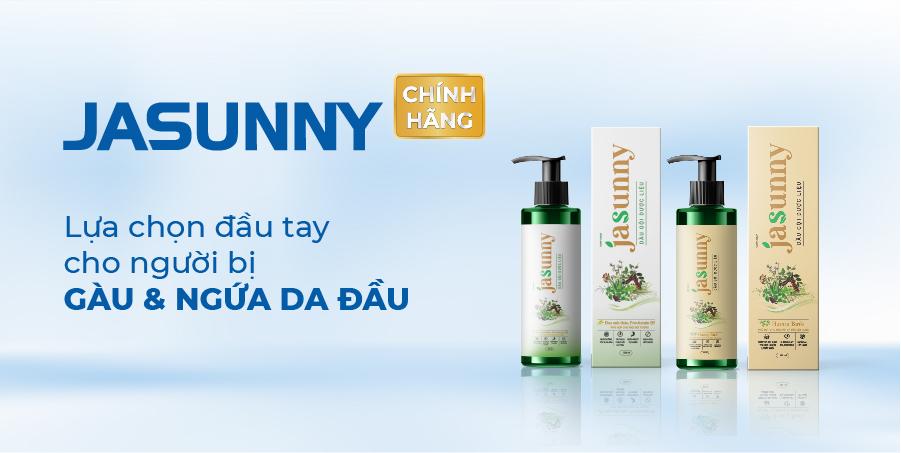 Dầu gội dược liệu Jasunny giúp phòng ngừa gàu nấm quay trở lại
