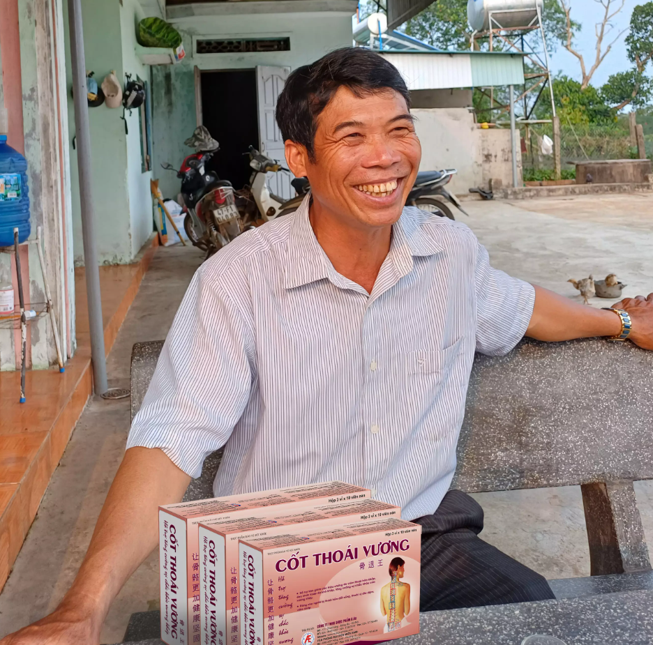 Dùng Cốt Thoái Vương, các triệu chứng đau nhức của chú Dương đã được cải thiện nhiều