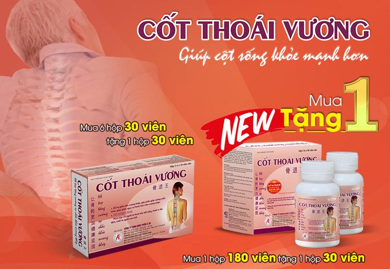 Cốt Thoái Vương hỗ trợ cải thiện các triệu chứng của gai đốt sống cổ hiệu quả