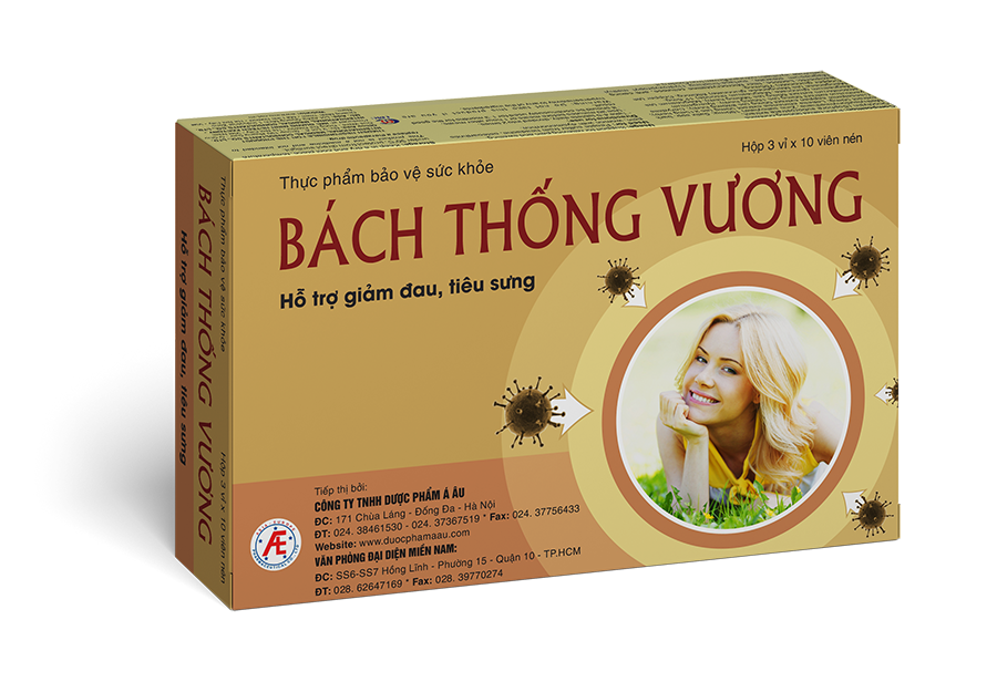 Giảm đau thảo dược Bách Thống Vương - Hỗ trợ giảm đau, tiêu sưng
