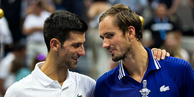 Medvedev dành sự tôn trọng lớn cho Djokovic