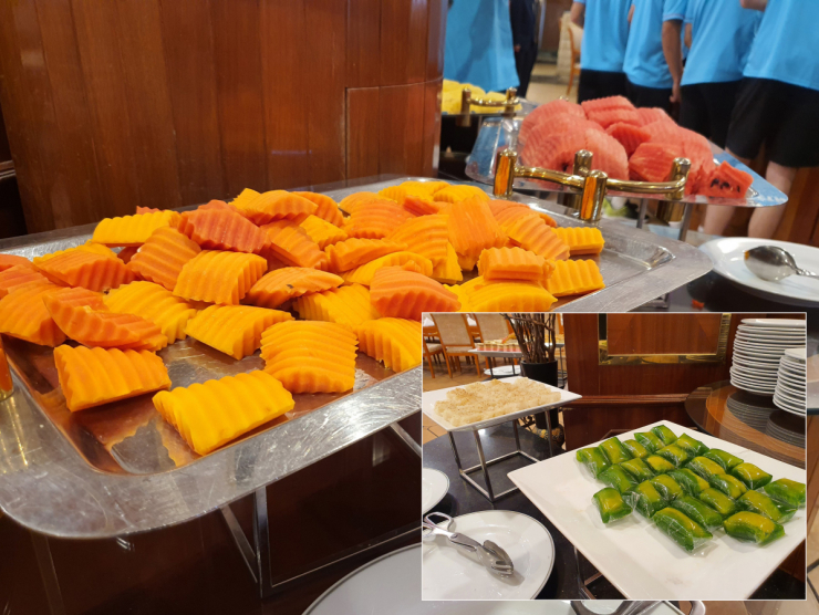 Các món tráng miệng như bánh, trái cây là những thứ không thể thiếu trong mỗi bữa ăn.