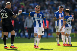 Bóng đá - Nóng bảng xếp hạng Ngoại hạng Anh: Brighton thắng cực đậm, áp lực lên Liverpool đấu Tottenham