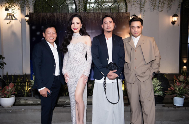 Hoa hậu Đại sứ Doanh nhân Hoàng Thanh Loan trong đêm tiệc